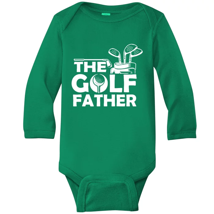 The Golf Father Baby Long Sleeve Bodysuit