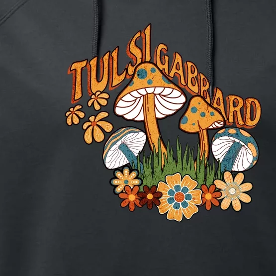 Tulsi Gabbard For President 2024 Performance Fleece Hoodie