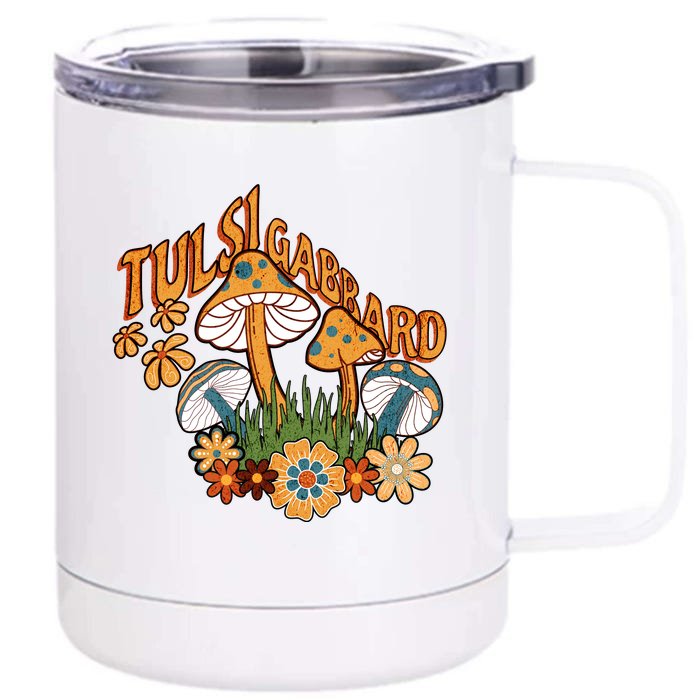 Tulsi Gabbard For President 2024 Front & Back 12oz Stainless Steel Tumbler Cup