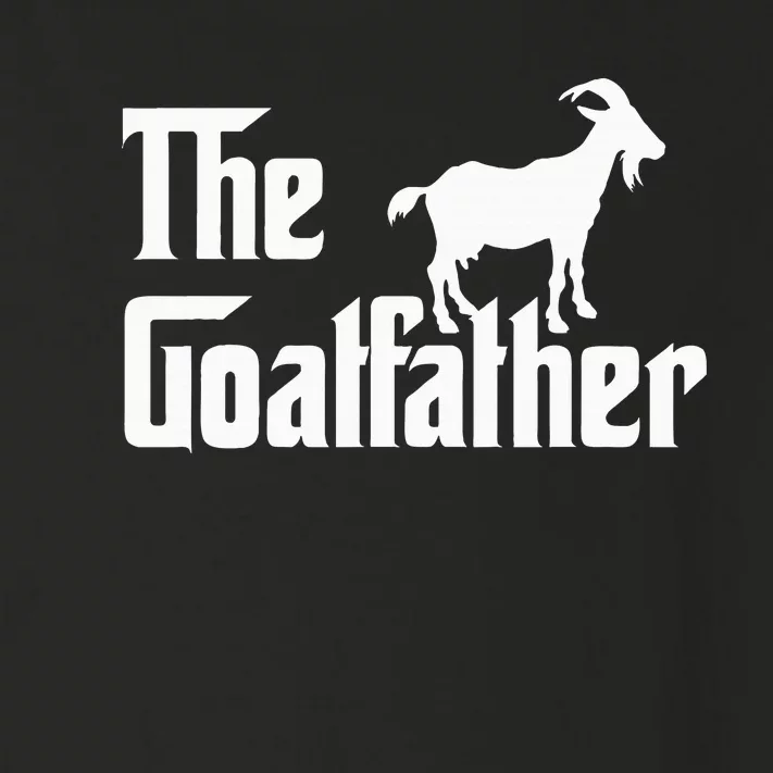 The Goatfather Funny Goat Father Lover Gift Toddler Long Sleeve Shirt