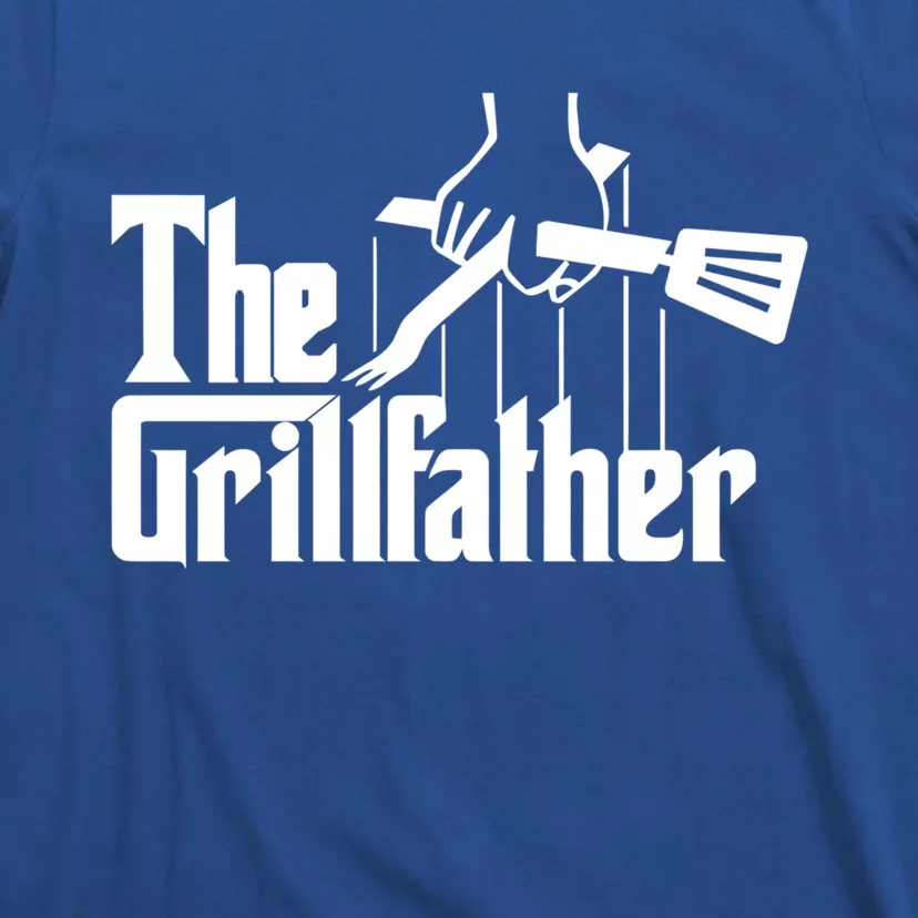 The Grillfather Funny Fathers Day Gift Grandfather Gift T-Shirt