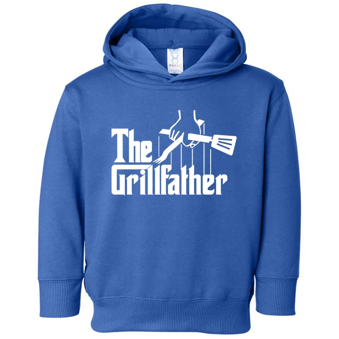 The Grillfather Funny Fathers Day Gift Grandfather Gift Toddler Hoodie