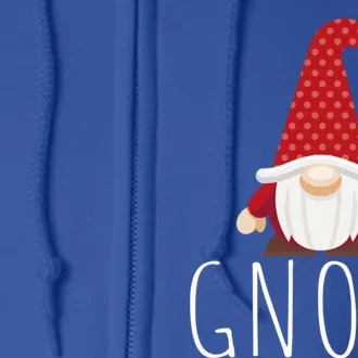 Tomte Gnome For Christmas Gnomies As Gnope Great Gift Full Zip Hoodie