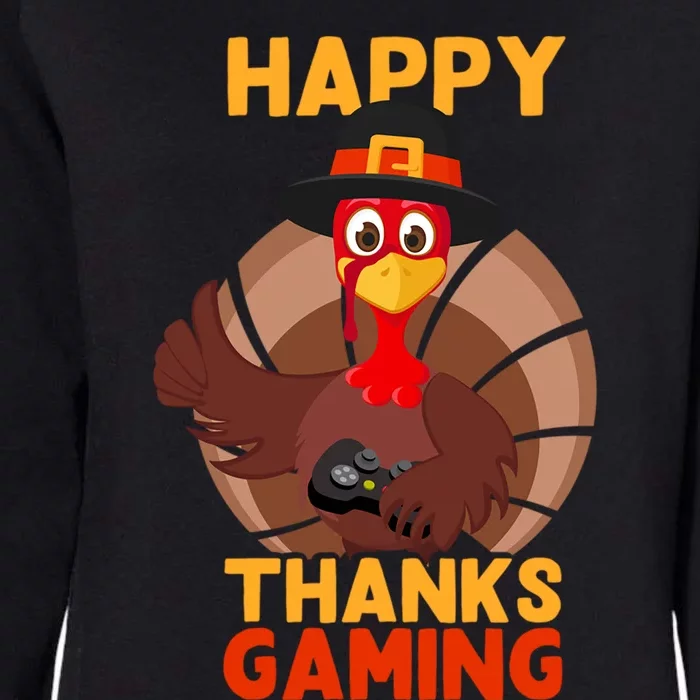 Thanksgiving Gaming Funny Gift Funny Turkey Video Gamers Family Gift Womens California Wash Sweatshirt