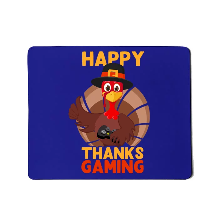 Thanksgiving Gaming Funny Gift Funny Turkey Video Gamers Family Gift Mousepad