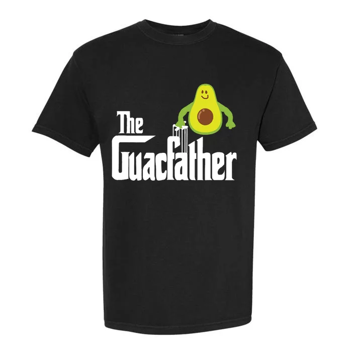 The Guac Father Funny Guacamole Avocado Lover Gift Garment-Dyed Heavyweight T-Shirt