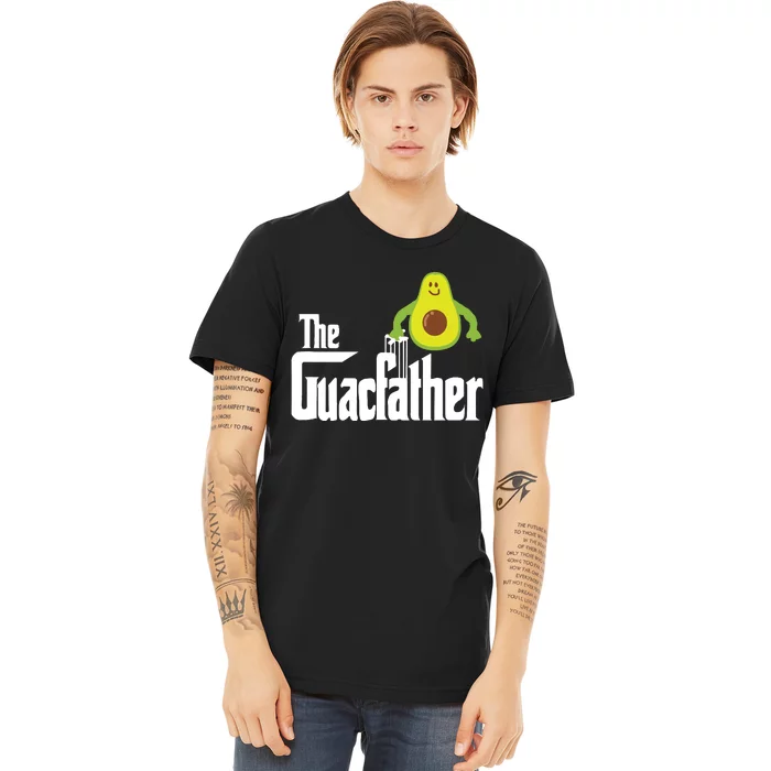 The Guac Father Funny Guacamole Avocado Lover Gift Premium T-Shirt