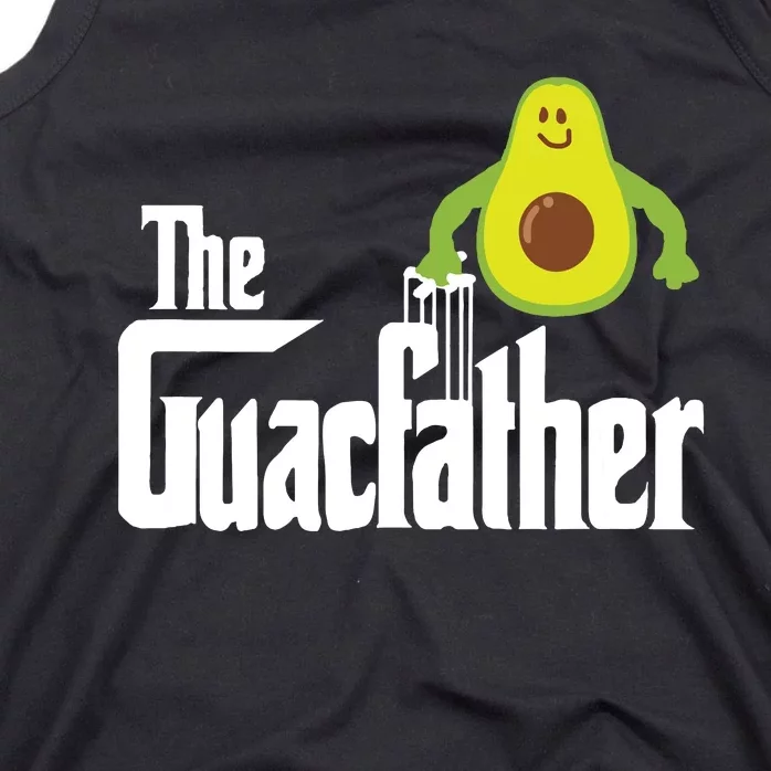 The Guac Father Funny Guacamole Avocado Lover Gift Tank Top