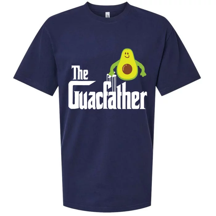 The Guac Father Funny Guacamole Avocado Lover Gift Sueded Cloud Jersey T-Shirt