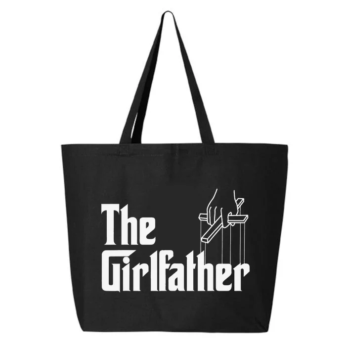 The GirlFather Funny Mother's Day Gift for Single Moms 25L Jumbo Tote