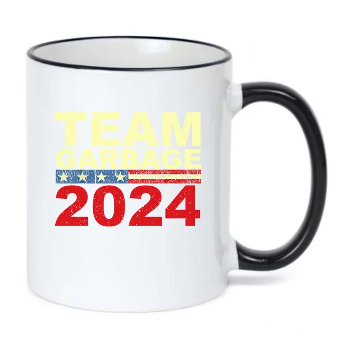 Team Garbage For Trump 2024 Elections 2024 Vote For Trump Black Color Changing Mug