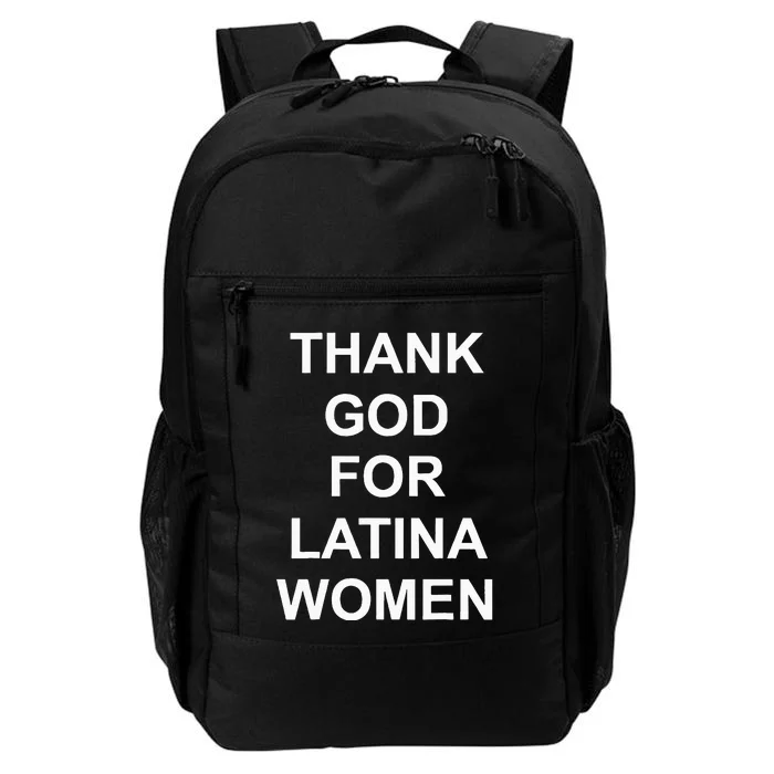 Thank God For Latina Power Hispanic Flowers Daily Commute Backpack