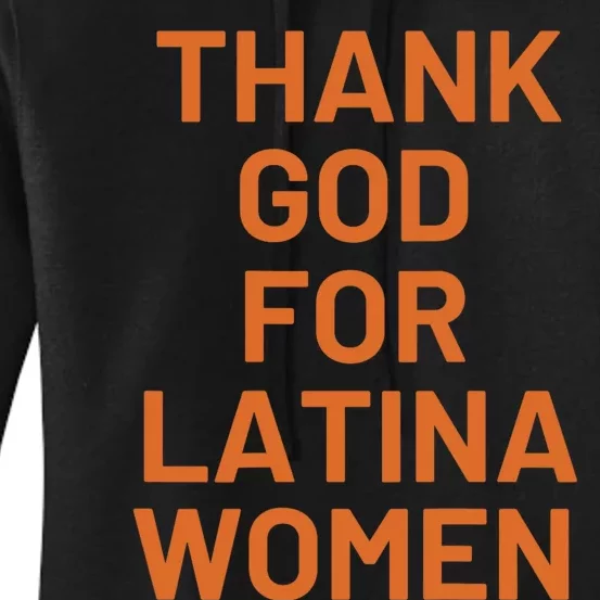 Thank God For Latina Women's Pullover Hoodie