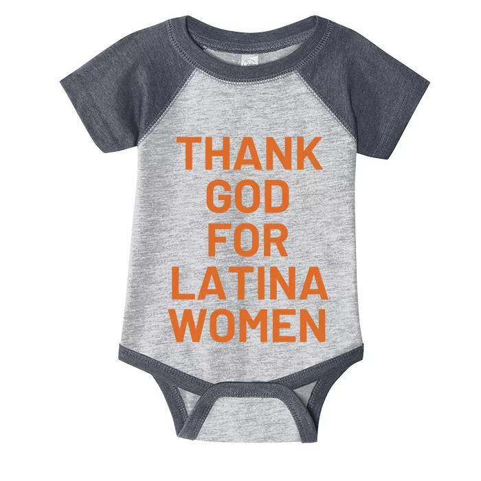 Thank God For Latina Infant Baby Jersey Bodysuit