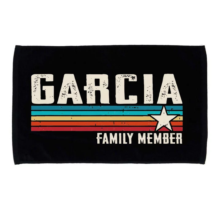 Team Garcia Family Member Microfiber Hand Towel