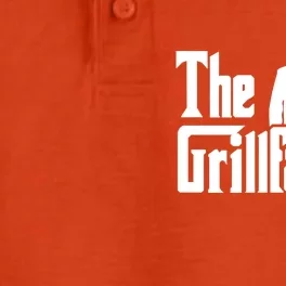 The Grillfather Funny Bbq Design For Dads Cool Gift Dry Zone Grid Performance Polo