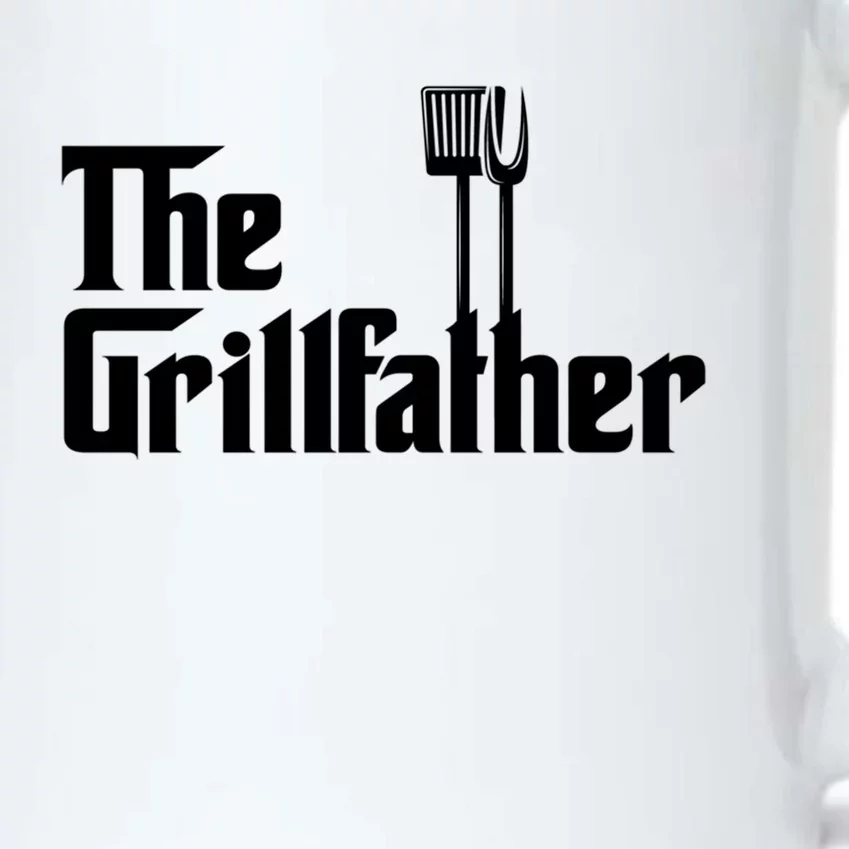 The Grillfather Funny Bbq Grill Chef Gift Black Color Changing Mug