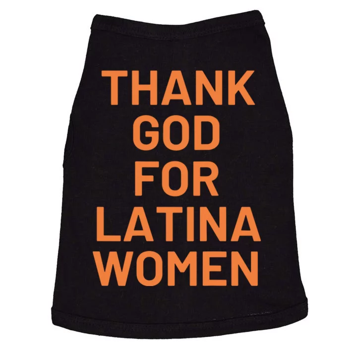 Thank God For Latina Women Doggie Tank