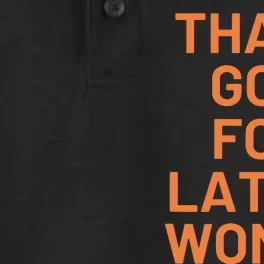 Thank God For Latina Women Dry Zone Grid Performance Polo