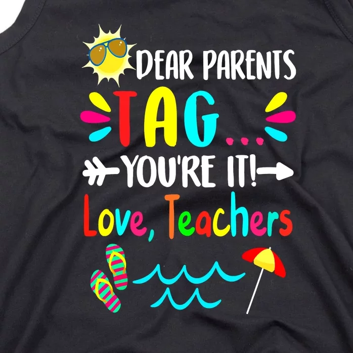 Teacher Gift Funny Last Day Of School Tank Top