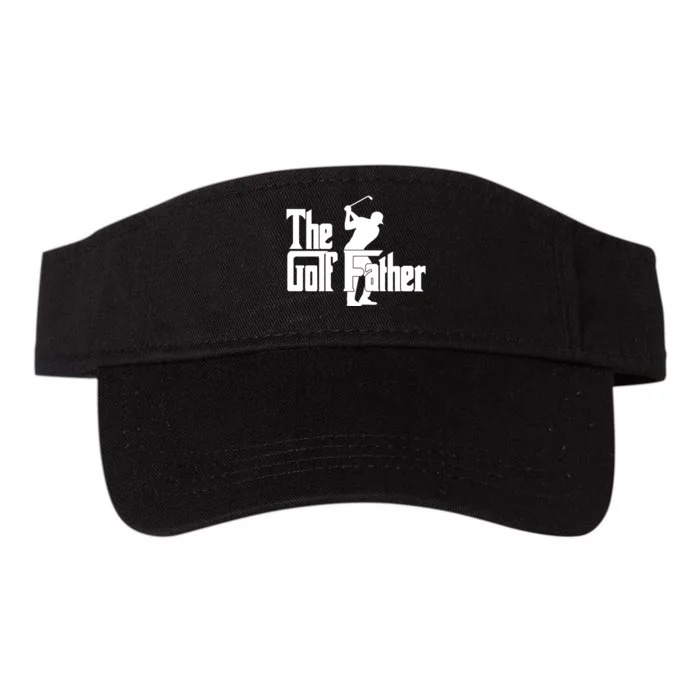 The Golf Father Golf Dad Fathers Day Valucap Bio-Washed Visor