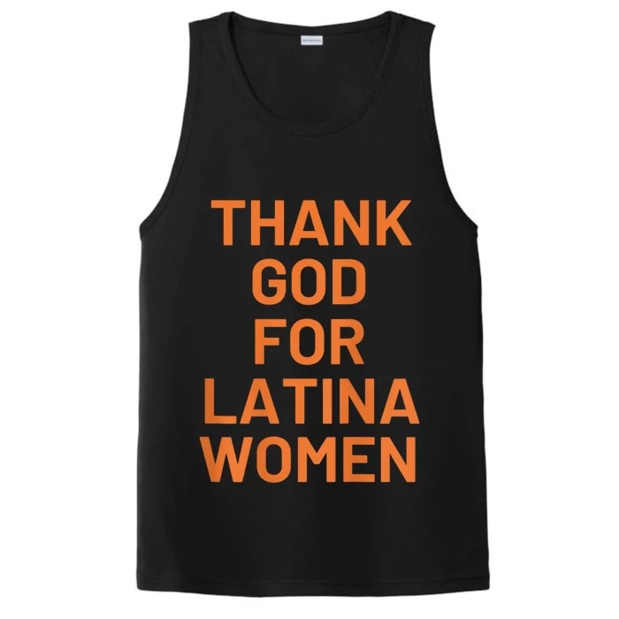 Thank God For Latina Performance Tank