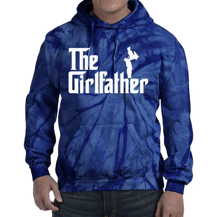 The Girl Father Gift Funny Dad Best FatherS Day Tie Dye Hoodie