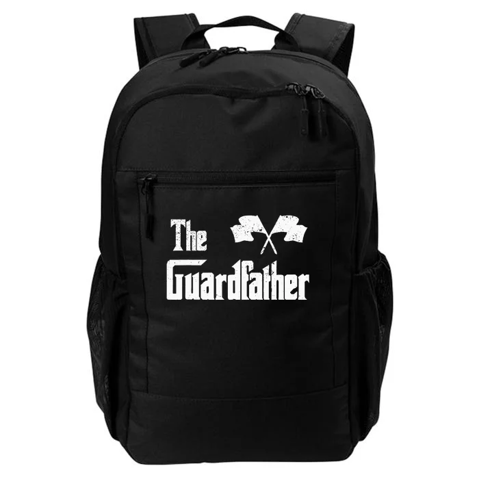 The Guardfather Funny Meme Color Guard Proud Dad Colorguard Daily Commute Backpack