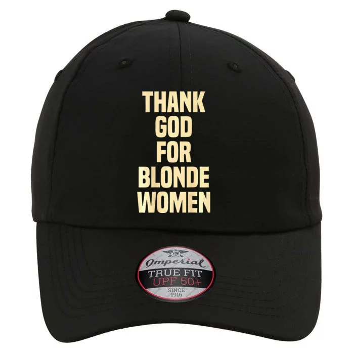 Thank God For Blonde The Original Performance Cap