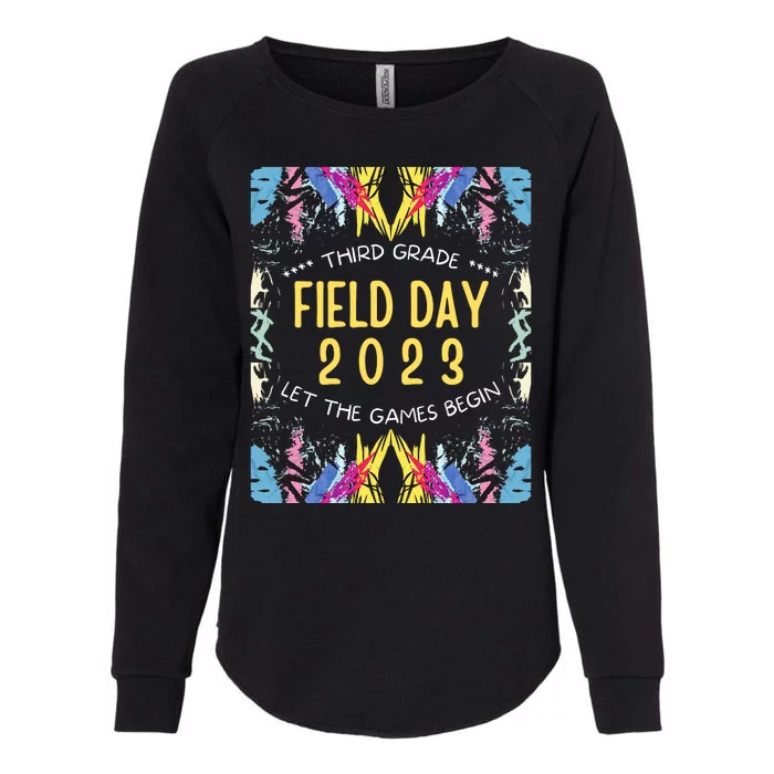 Third Grade Field Day Womens California Wash Sweatshirt