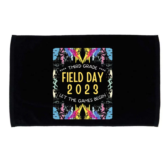 Third Grade Field Day Microfiber Hand Towel