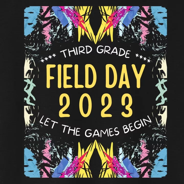 Third Grade Field Day Women's Crop Top Tee