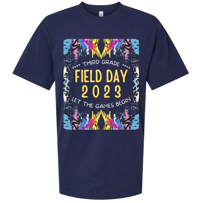 Third Grade Field Day Sueded Cloud Jersey T-Shirt