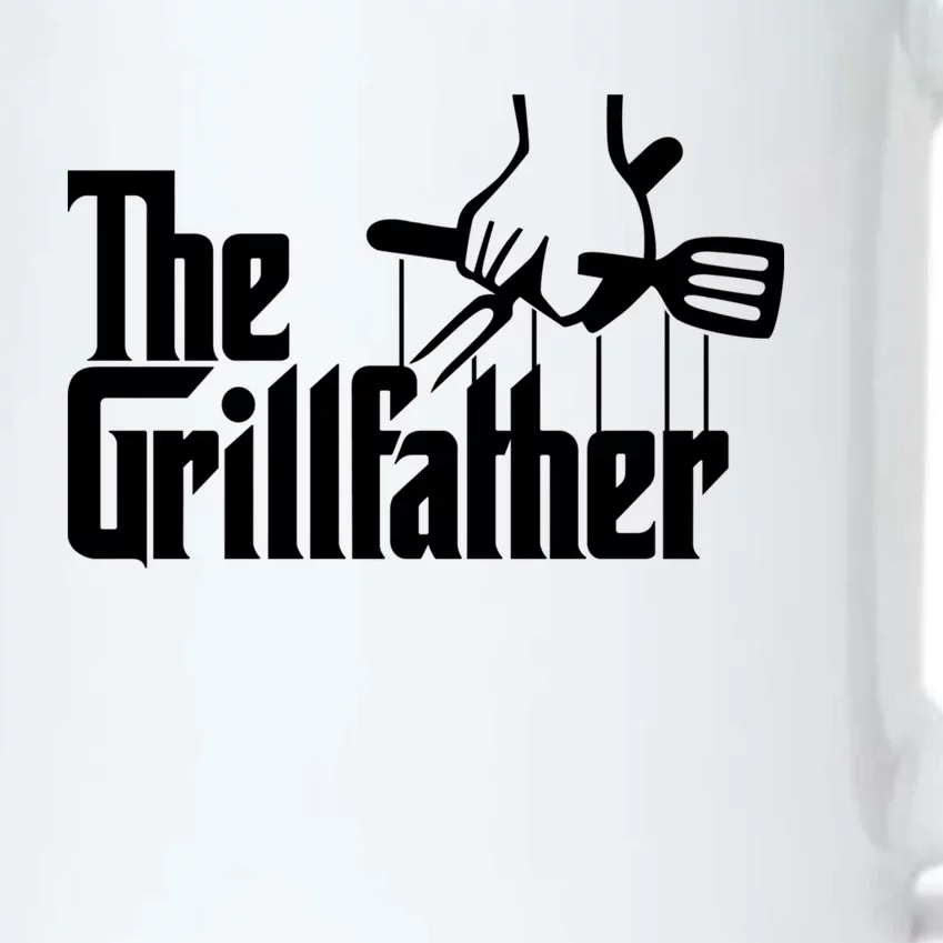 The Grillfather Funny Grilling Gift Black Color Changing Mug