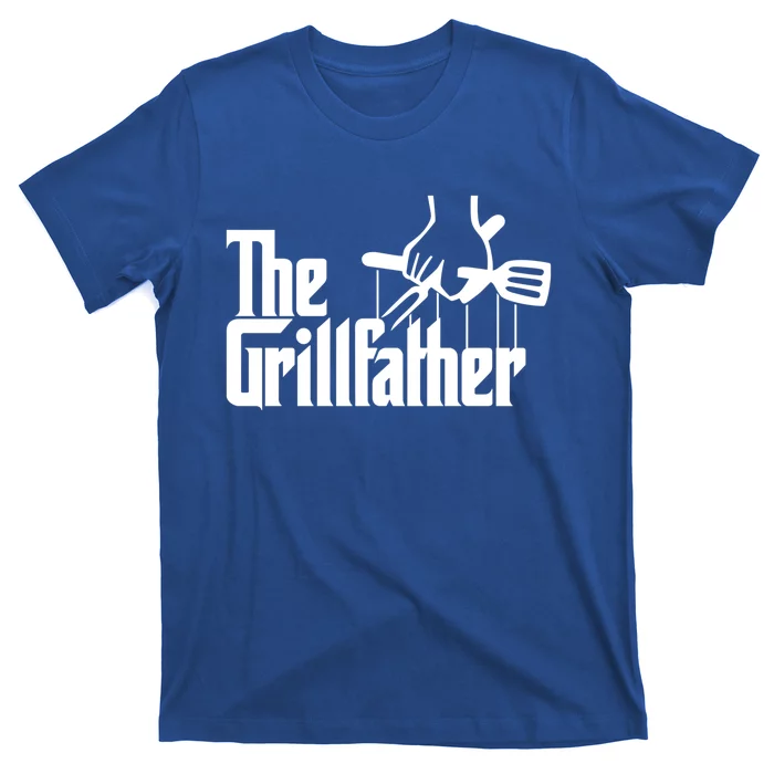 The Grillfather Funny Grilling Gift T-Shirt