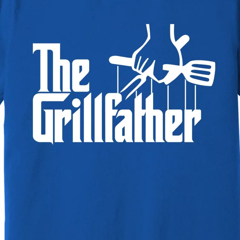 The Grillfather Funny Grilling Gift Premium T-Shirt