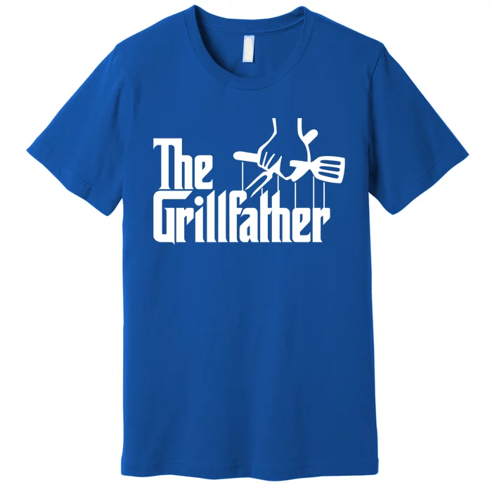 The Grillfather Funny Grilling Gift Premium T-Shirt