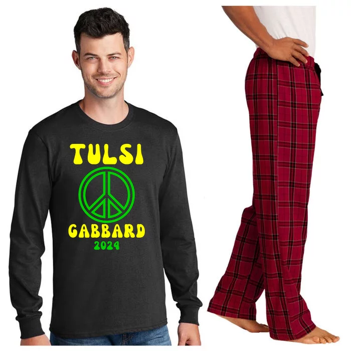 Tulsi Gabbard For President 2024 Long Sleeve Pajama Set