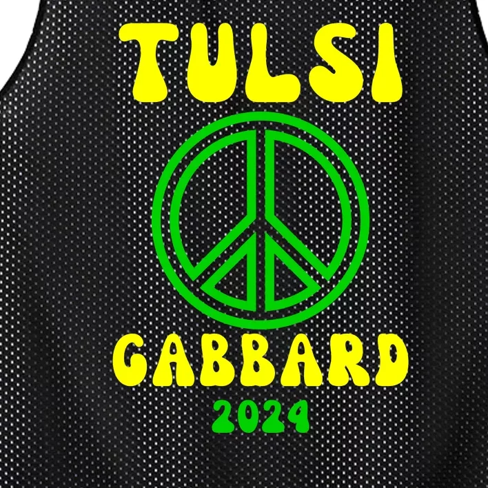 Tulsi Gabbard For President 2024 Mesh Reversible Basketball Jersey Tank