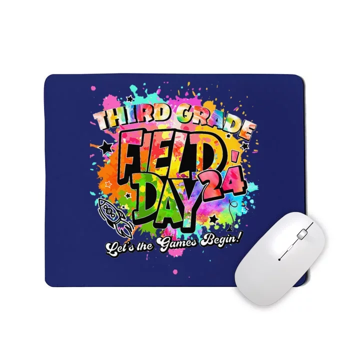 Third Grade Field Day 2024 Let The Games Begin Teachers Mousepad