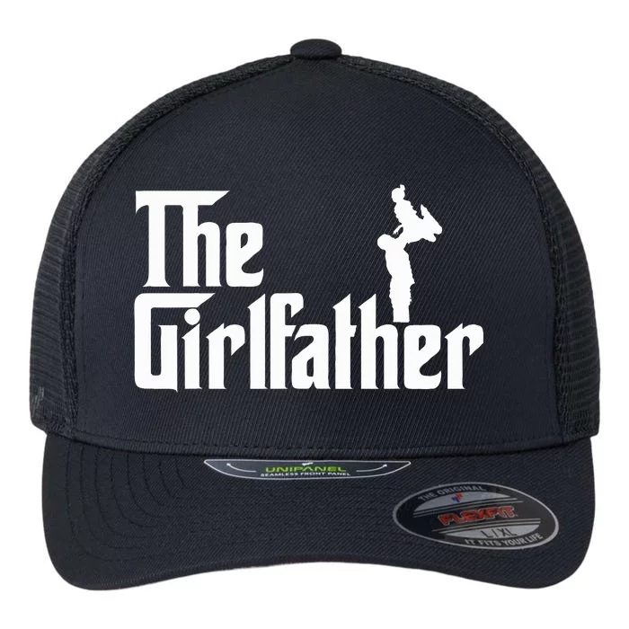 The Girl Father Gift Funny Dad Flexfit Unipanel Trucker Cap