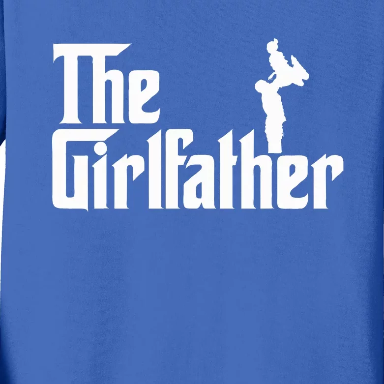 The Girl Father Gift Funny Dad Kids Long Sleeve Shirt