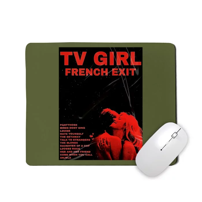 Tv Girl French Exit Album Vintage Mousepad