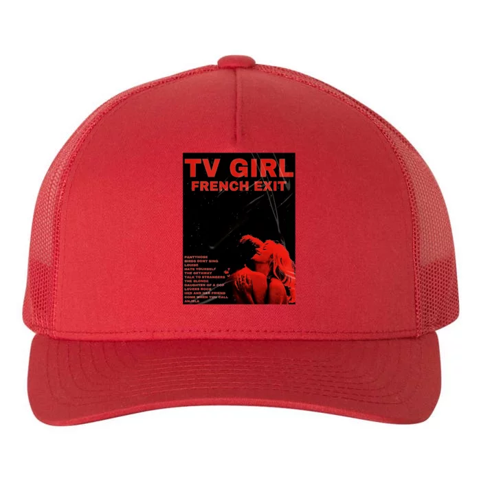 Tv Girl French Exit Album Vintage Yupoong Adult 5-Panel Trucker Hat