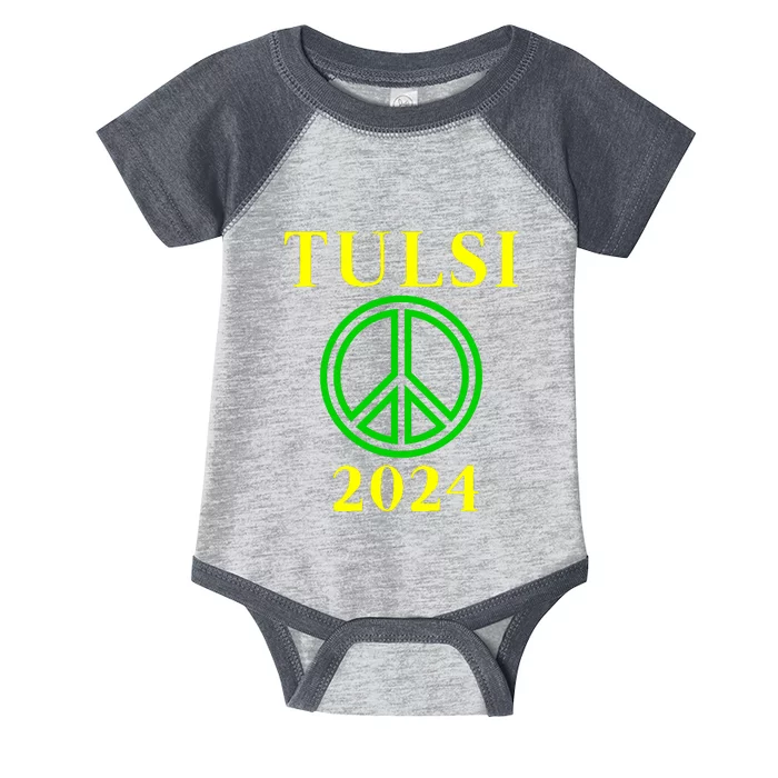 Tulsi Gabbard For President 2024 Infant Baby Jersey Bodysuit