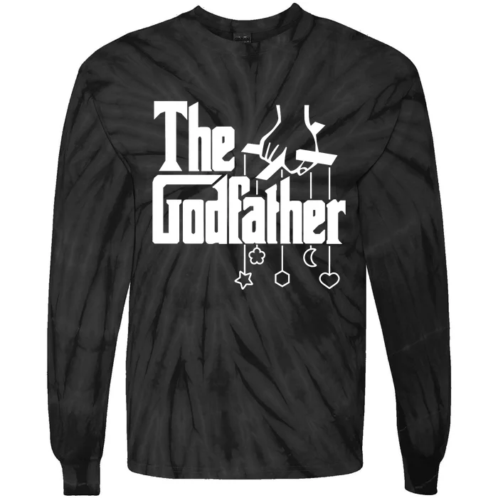 The Godfather Fathers Day Gift Tie-Dye Long Sleeve Shirt