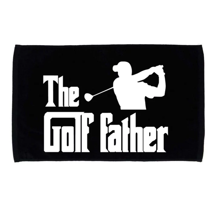 The Golf Father Funny Golf Dad Joke Pun Gift Microfiber Hand Towel