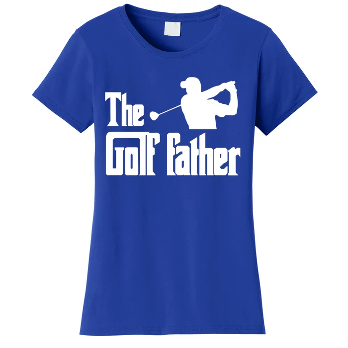 The Golf Father Funny Golf Dad Joke Pun Gift Women's T-Shirt