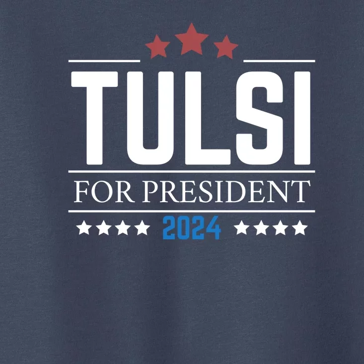 Tulsi Gabbard For President 2024 Toddler T-Shirt