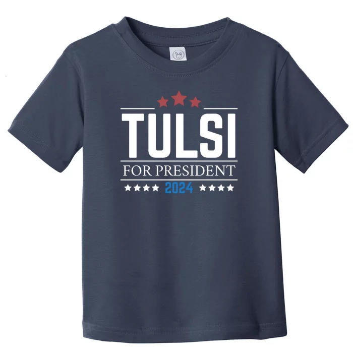 Tulsi Gabbard For President 2024 Toddler T-Shirt